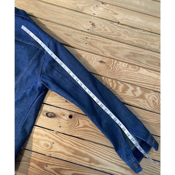 Vintage Men’s Blue Button Up Denim Jacket Size Medium - Picture 6 of 6